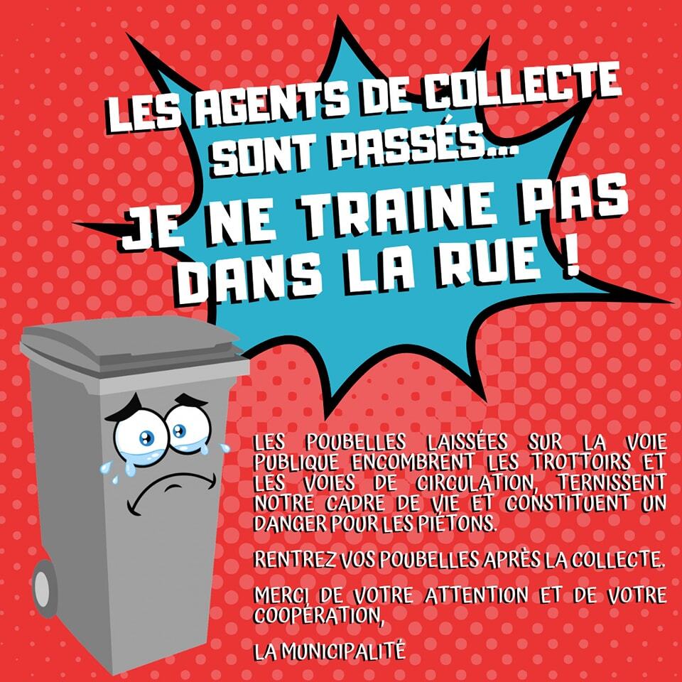 poubelles à rentrer