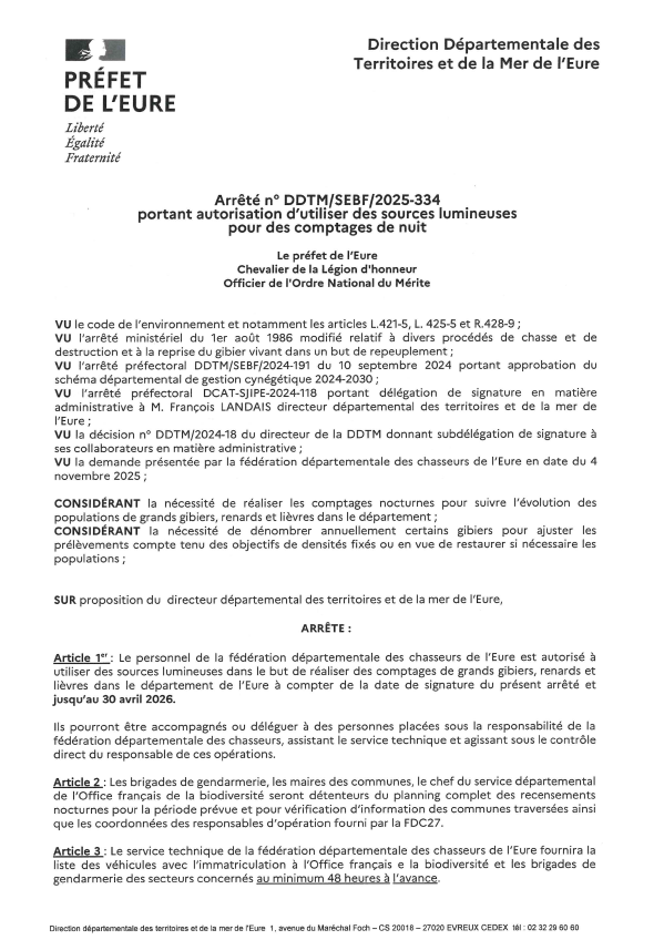 Arrêté 2025-334 - 1