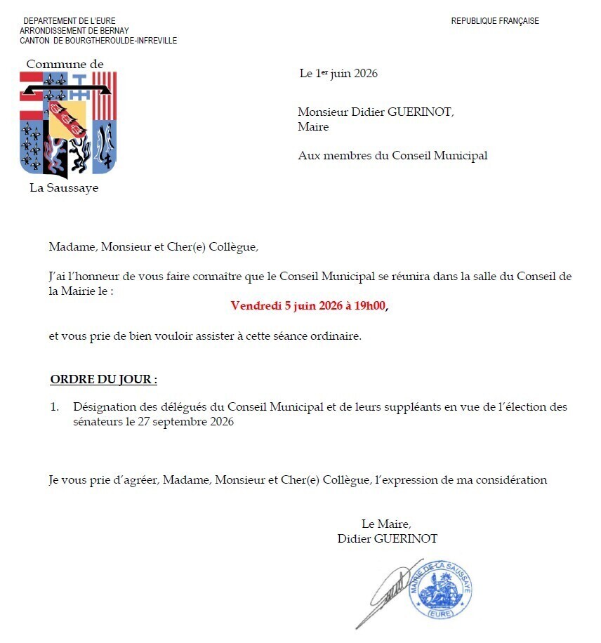 convocation CM 05.06.26