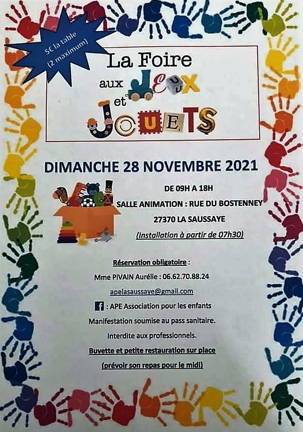 foire aux jouets de l'ape