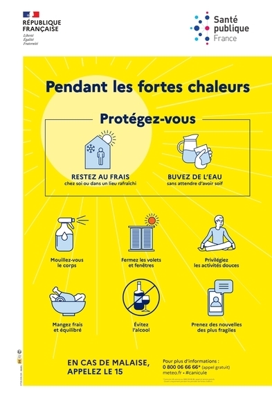 canicule consignes