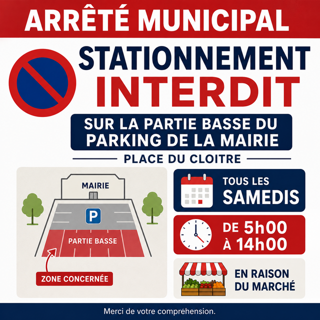 stationnement parking marché