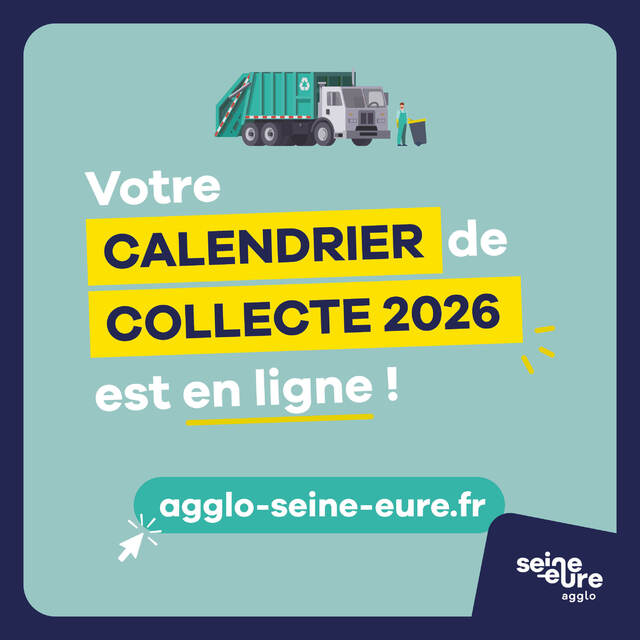 votre calendrier de collecte 2026